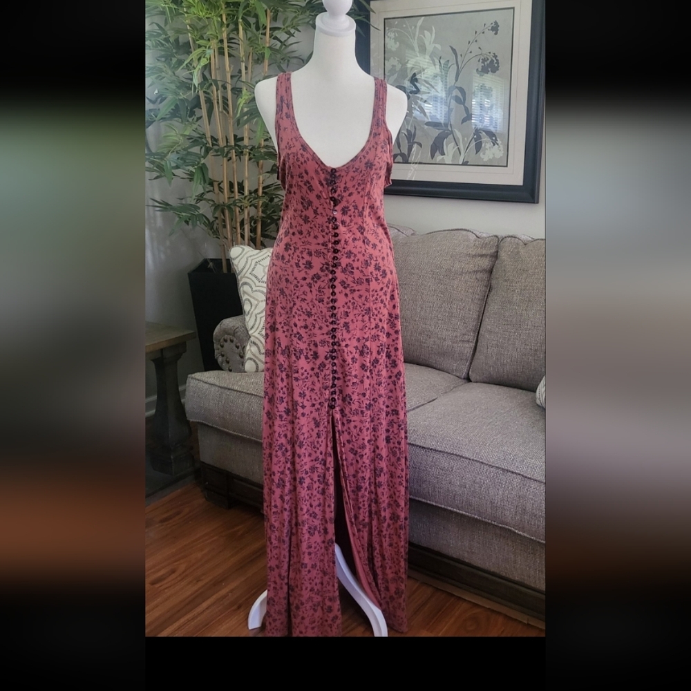 Free People vintage  maxi dress size xs NWOT